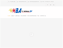 Tablet Screenshot of mbasol.com